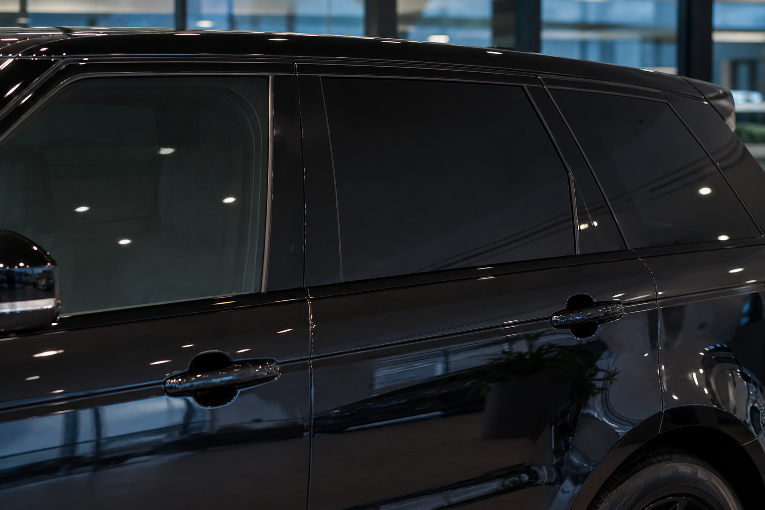Completed vehicle with a consistent, high-quality protective finish